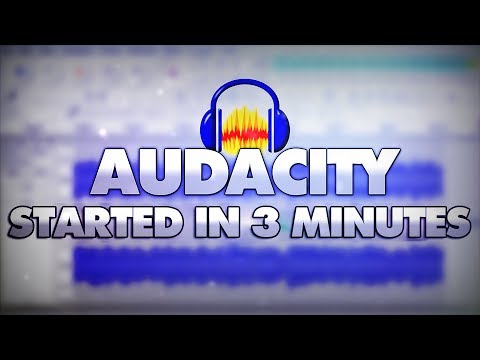 How To Get Started In 3 Minutes Using Audacity - Tutorial #35