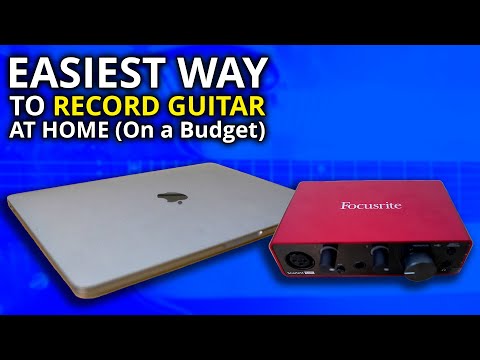 Easiest Guitar Home Recording Studio Setup