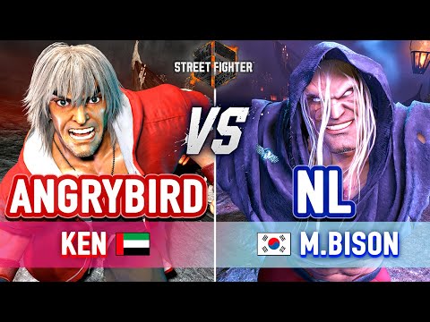 SF6 🔥 Angrybird (Ken) vs NL (M.Bison) 🔥 SF6 High Level Gameplay