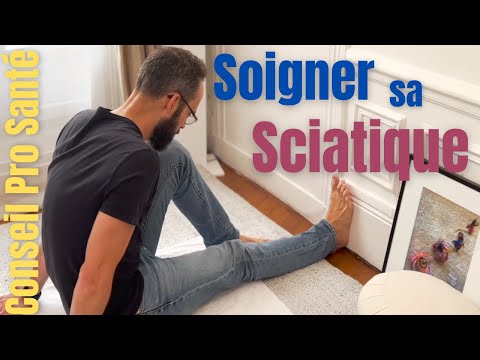 Soigner la SCIATIQUE, 7 Exercices de kiné, progression en position assise