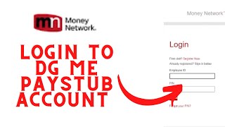 Sign In Dg paystub Portal | Dgme PayStub Login - Sign In Online | Paystub Portal Login
