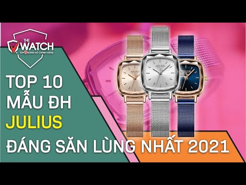 Top 10 Mẫu Đồng Hồ Nữ Julius Chính Hãng Giá Rẻ Đáng Mua Nhất 2021 - P1