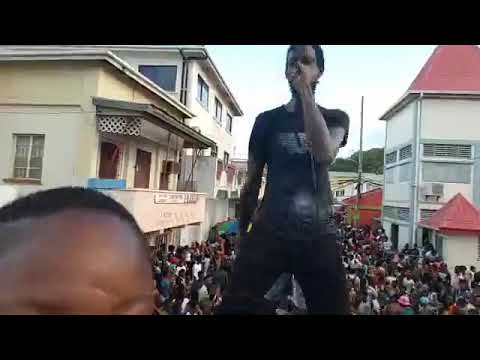 Live performance Lizard man 🦎 x Triple x Danger☢️ St Andrews Carnival Launch 2019 (on the truck)