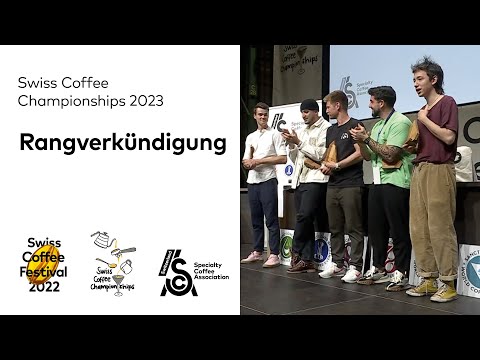 Swiss Coffee Festival 2022 Announcement of Winners