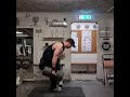 grip training with 82kgs(180 pounds) dumbbell easy