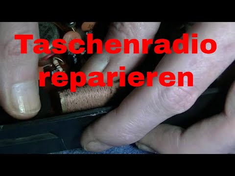 Reparatur Mittelwelle Langwelle Transistor Radio Dreko wechseln - eflose #1044