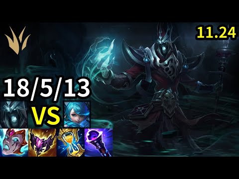 Karthus Jungle vs Gwen - KR Master | Patch 11.24