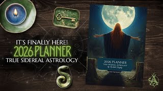 2026 True Sidereal Astrology Planner | Paper + Digital Versions Now Available