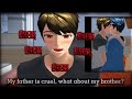 Sick sick sick... [ Brother ] ⛓💢 | Sad Family || SAKURA School Simulator