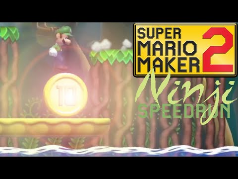 Ninji Speedrun: The 10-Coin of Deep Woods | Super Mario Maker 2