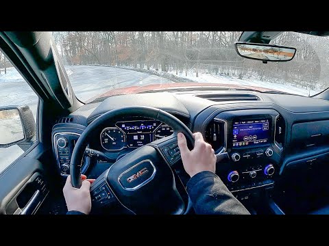 2022 GMC Sierra AT4 Diesel - POV Test Drive (Binaural Audio)