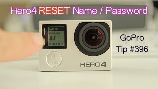 How to Reset the GoPro Hero4 Wi-Fi Name and Password - GoPro Tip #396