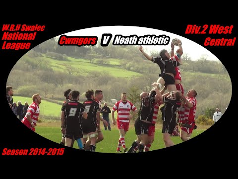 Cwmgors R.F.C v Neath Athletic R.F.C April 2014 - 2015