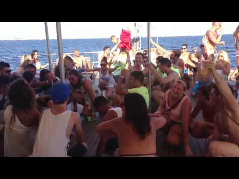 Joseph Creatura @ Ibiza Boat Party 13-07-2013