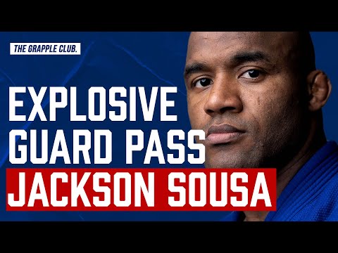 EXPLOSIVE BJJ Guard Pass - Jackson Sousa
