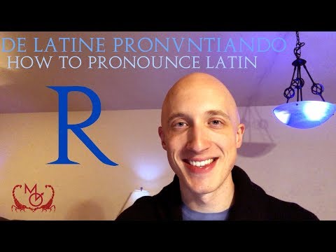 How to Pronounce Latin (Letter R) / De Latine Pronuntiando (Littera R)