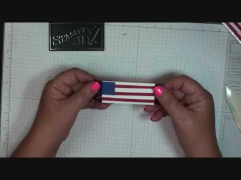 4th of July mini candy bar wrapper with Dawn