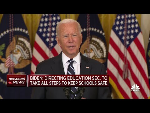 President Joe Biden: 'Eight months after your second shot, get a booster shot'