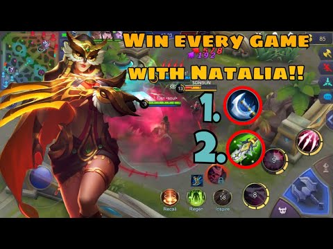 PLAYER PERSPECTIVE ( Natalia ) Win every game with Natalia!! MOBILE LEGENDS