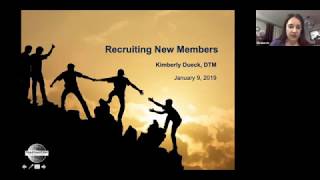 Recruiting New Members to Toastmasters