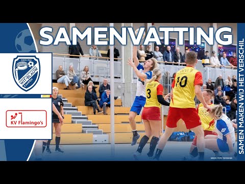 BELANGRIJKE ZEGE IN LAASTE WEDSTRIJD VAN 2025 | Samenvatting Wit-Blauw 1 - Flamingo's 1