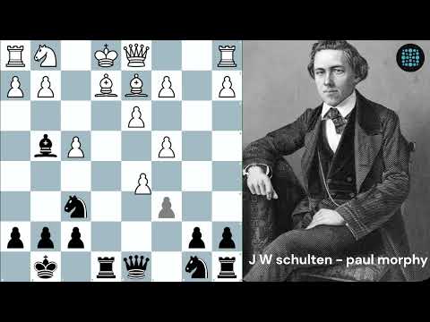 John William Schulten vs Paul Morphy New York (1857), King's Gambit
