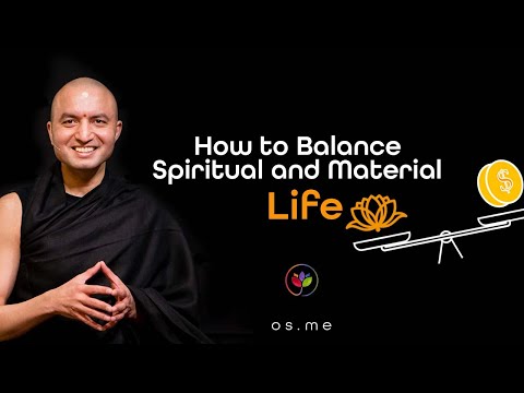 How Does One Balance Spiritual and Material Life - [Hindi with English CC]