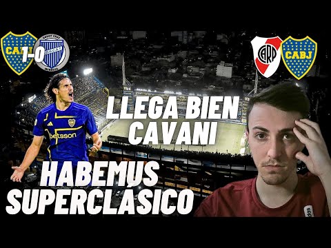 BOCA GANÓ Y JUGARÁ ANTE RIVER LOS CUARTOS DE FINAL - ¿CAVANI EN SU MEJOR MOMENTO?