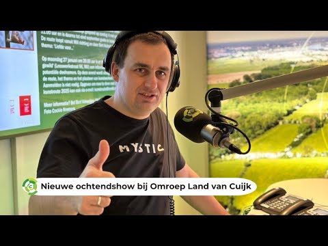 Nieuwe radio ochtendshow met Gerjan Cluistra v2