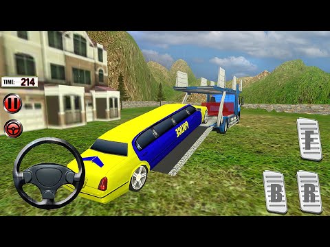 Offroad Police Limo Car Transporter - Multi Trailer Truck Driving - Android Gameplay