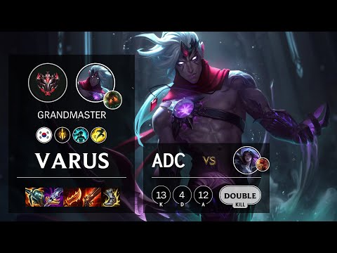 Varus ADC vs Kai'Sa - KR Grandmaster Patch 10.23