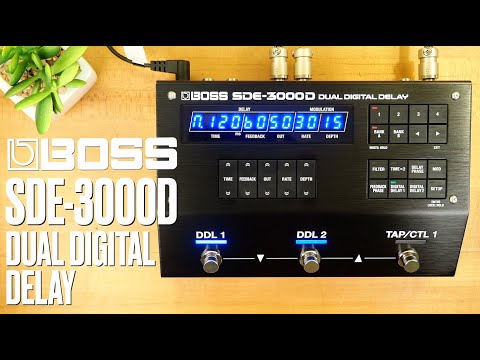 Педаль цифровой Delay для электрогитары BOSS SDE-3000D DUAL DIGITAL DELAY - фото 1 - id-p2540095029