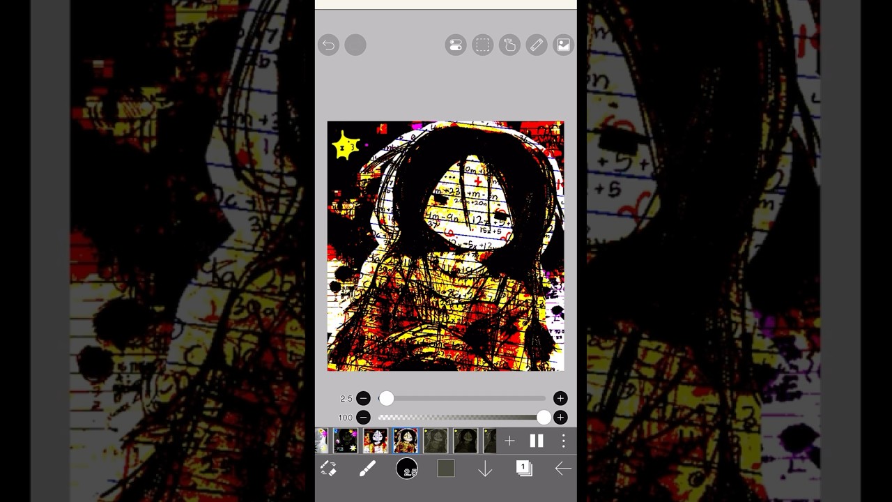 uhm ok i want things to be beautiful uh kinda trash #ibispaintxanimation