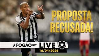 FOGÃONET LIVE: DANILO RECUSA PROPOSTA DO ZENIT | BOTAFOGO GANHA MORAL APÓS VITÓRIA