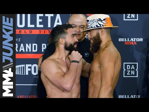 Bellator 228: Patricio Freire vs  Juan Archuleta ceremonial weigh in faceoff