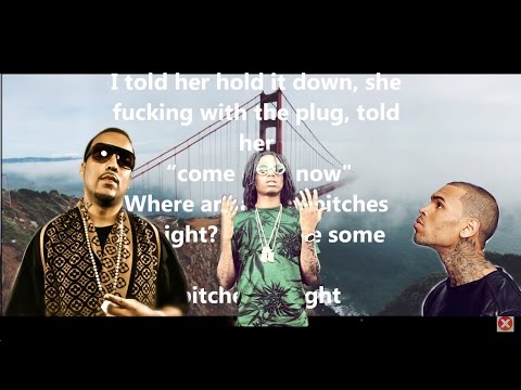 French Montana - Moses Ft  Chris Brown & Migos (Lyrics On Screen)