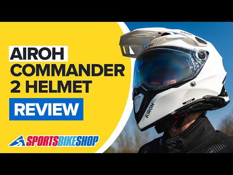 Airoh Commander 2 adventure helmet review - Sportsbikeshop