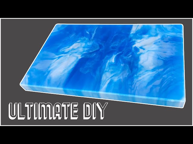 DIY Epoxy Countertop Made Of Melamine