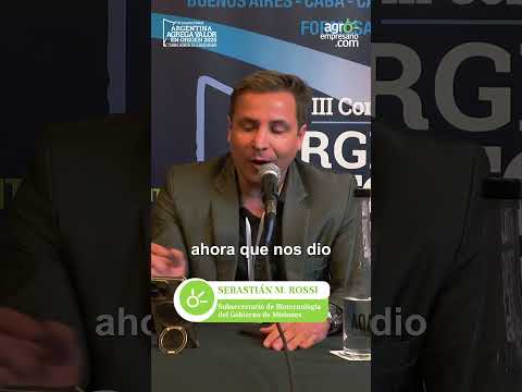 Maximiliano Rossi - Subsecretario de Biotecnología de la Provincia de Misiones
