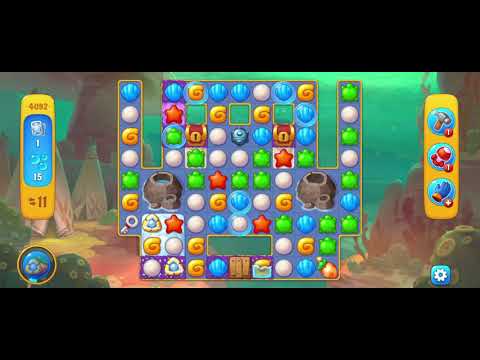 Fishdom Hard Level 4092