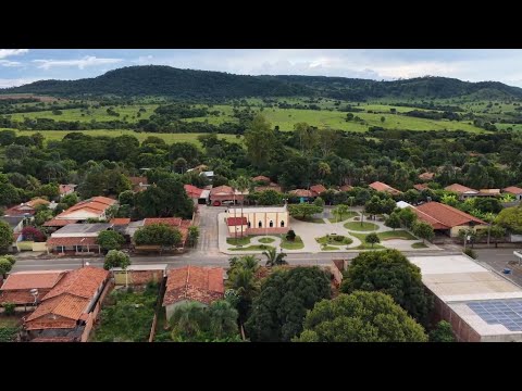 FARTURA DISTRITO DE SANCLERLÂNDIA GOIAS, PROJETO VISÃO AÉREA - VISTA GERAL DA CIDADE.