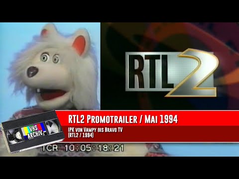 RTL2 Promotrailer / Mai 1994 / Vampy, Bravo TV u.v.m.