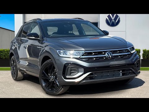 Approved Used Volkswagen T-Roc R-Line 2.0TDI 150PS DSG in Indium Grey | CX75KOB | Wrexham Volkswagen