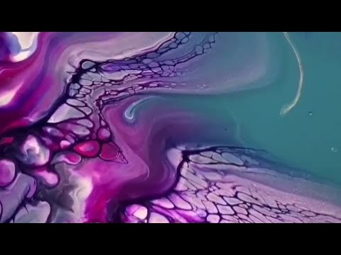 #175 - Crazy #Swipe with #Bloom Recipe | #Fluidart #AcrylicPour #Bloomswipe #Sheleeart #Swipe