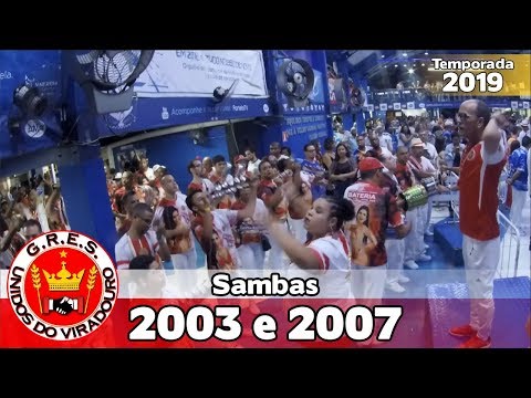 Bateria Viradouro 2003 e 2007 - Samba ao vivo - Apresentação no Portela Convida