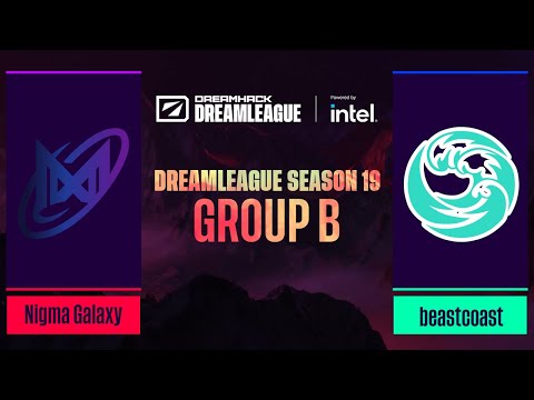 Dota2 - Nigma Galaxy vs beastcoast - Game 1 - DreamLeague Season 19 - Group B
