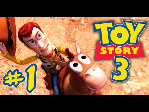 Toy Story 3 - Train Rescue - Loco Motives Walkthrough Part 01 XBOX360 PS3