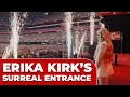 Erika Kirk S STUNNING And SURREAL ENTRANCE At CHARLIE KIRK MEMORIAL