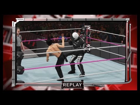 Bruce Lee vs. Skull Trooper (WWE 2k19) - CPU vs. CPU - Epic Battle 💯 🐲 - Dragon Fights 🐉