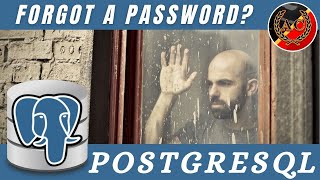 PostgreSQL What to do if you forgot a password?